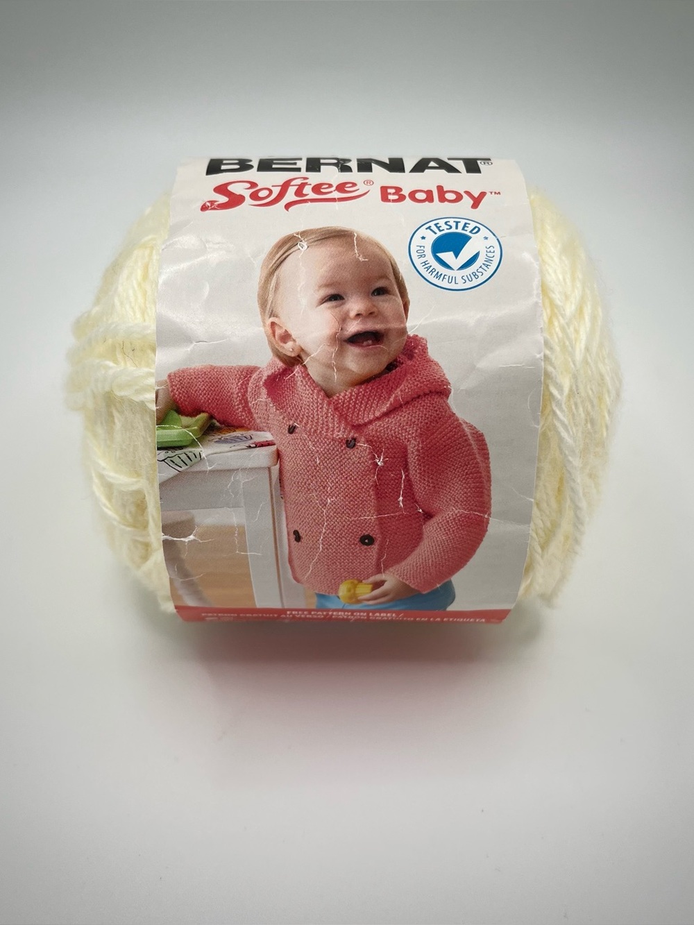 Bernat Softee Baby Yarn Antique White